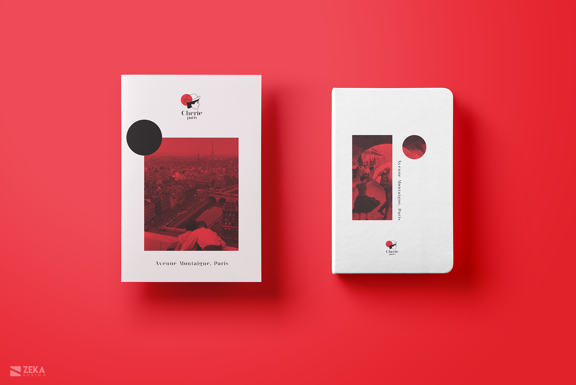 Cherie Paris Logo Design and Brand Identity Concept