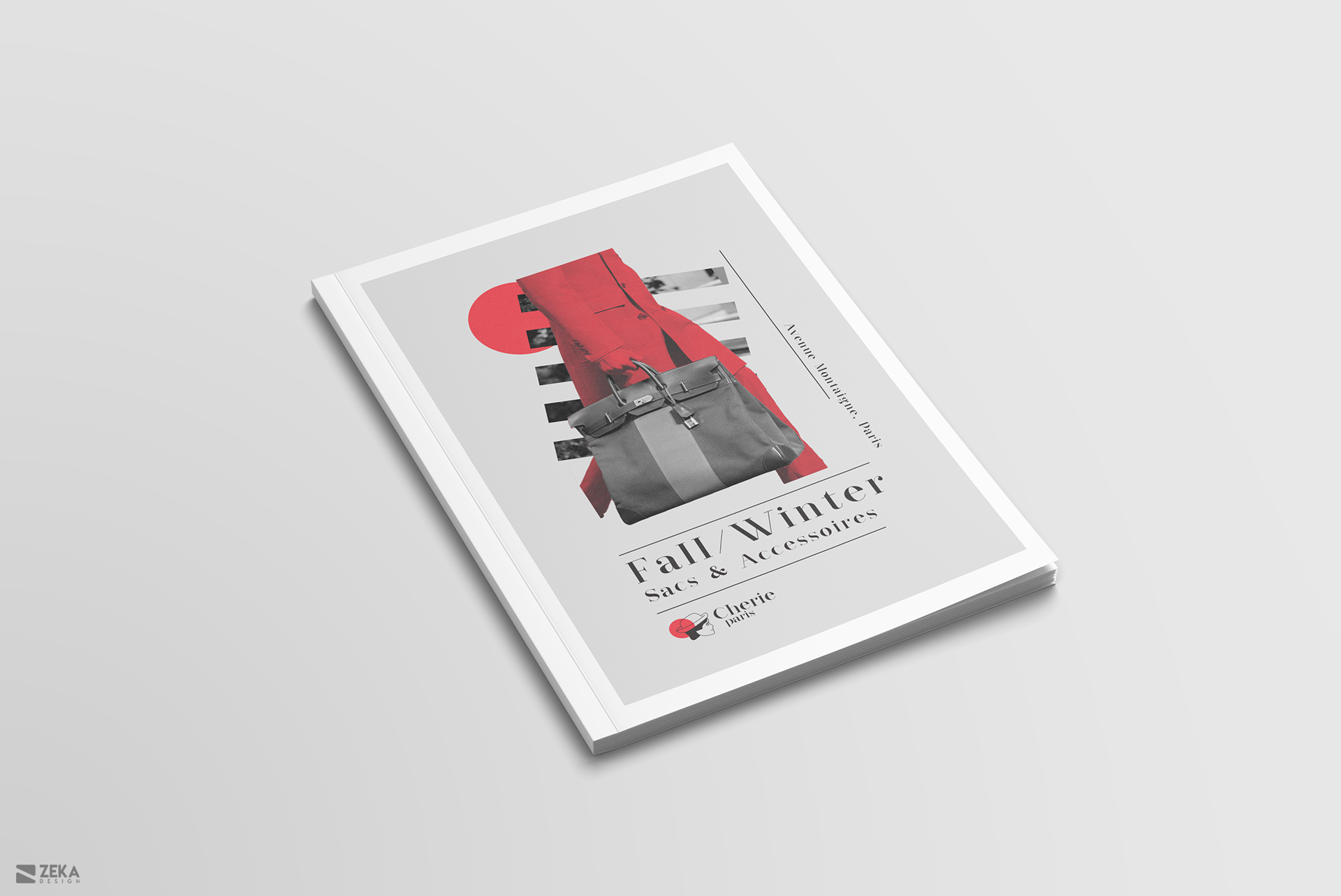 Cherie Paris Logo Design and Brand Identity Concept