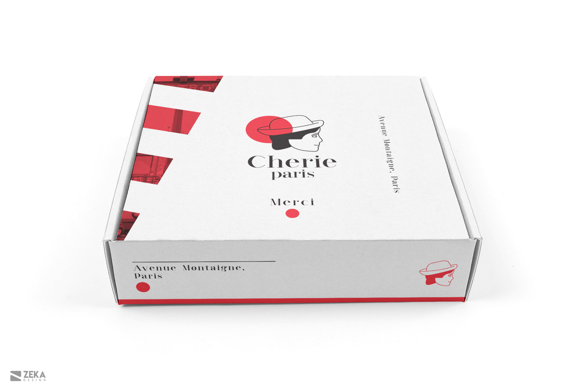 Cherie Paris Logo Design and Brand Identity Concept