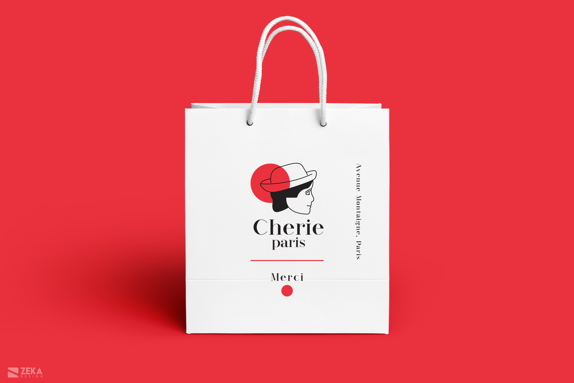 Cherie Paris Logo Design and Brand Identity Concept