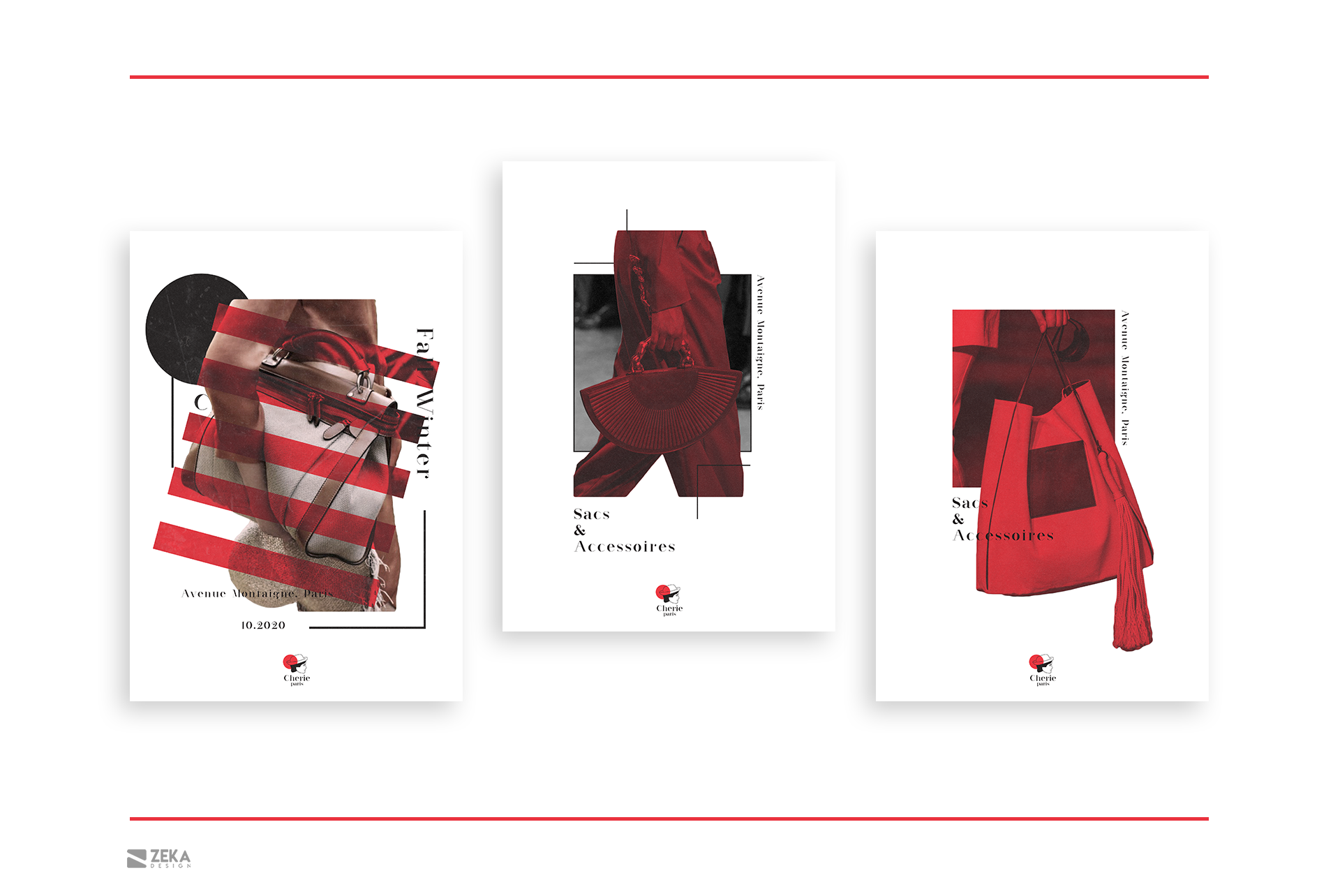 Cherie Paris Logo Design and Brand Identity Concept