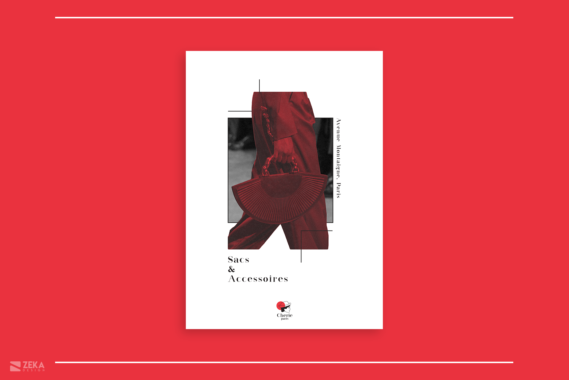 Cherie Paris Logo Design and Brand Identity Concept