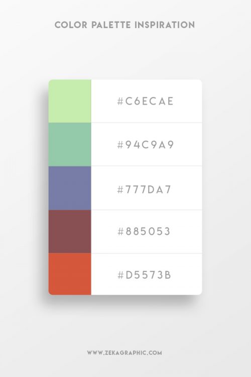 10 More Amazing Color Palette Inspiration - Zeka Design