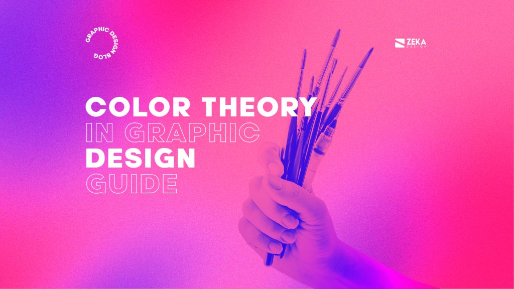 Color Wheel Poster, Color Theory for Graphic Designers and Web Developers,  Color Picking Reference Sheet for UI, UX, Primary Color Wheel 