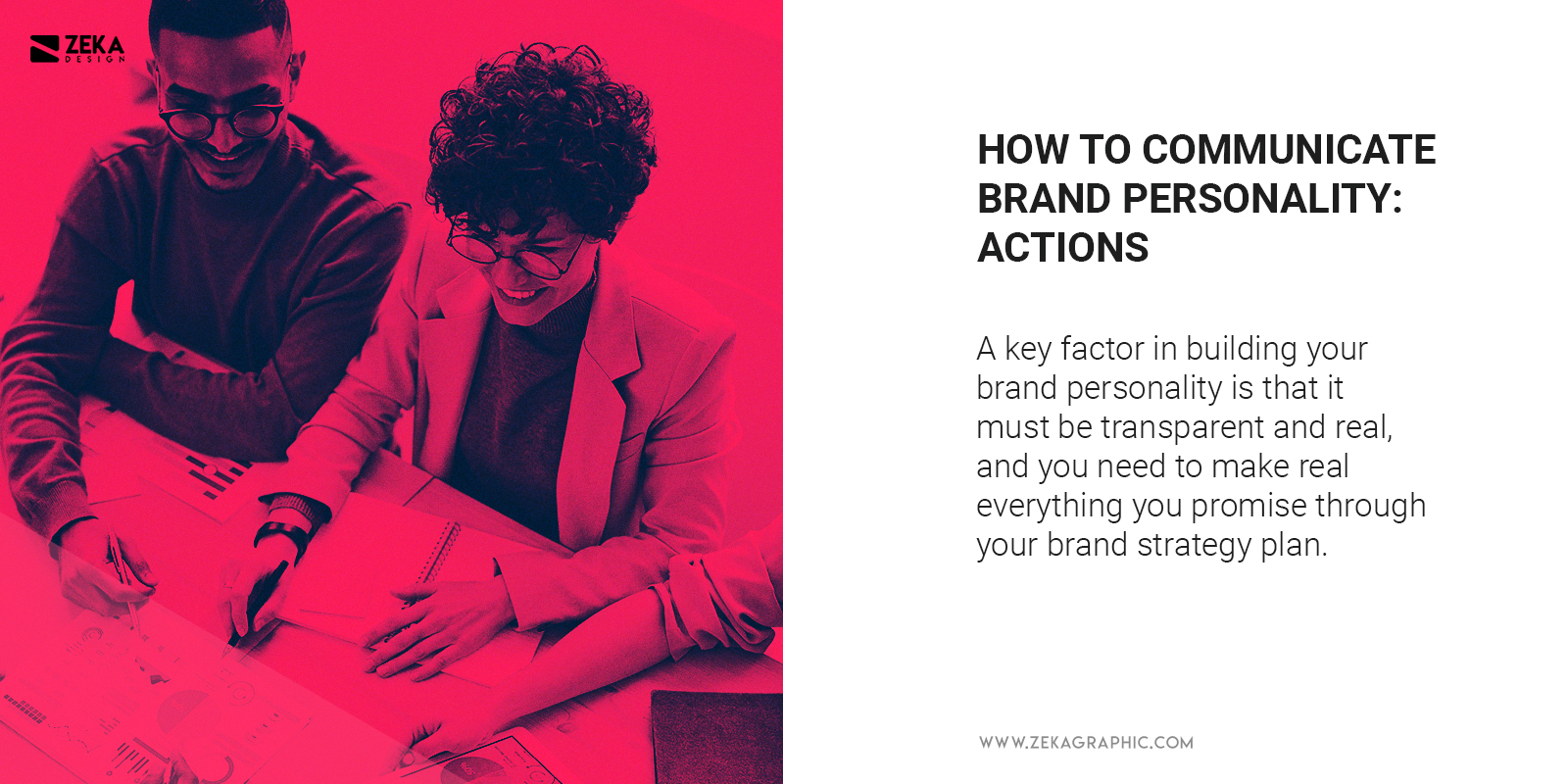 Communicate Brand Personality With Actions