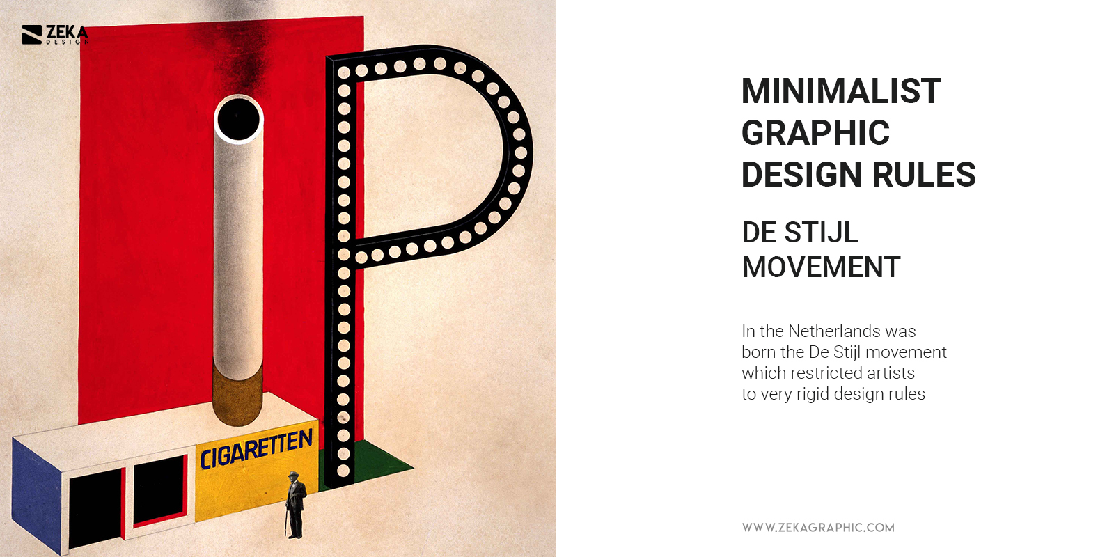 De Stijl Minimalist Graphic Design Rules