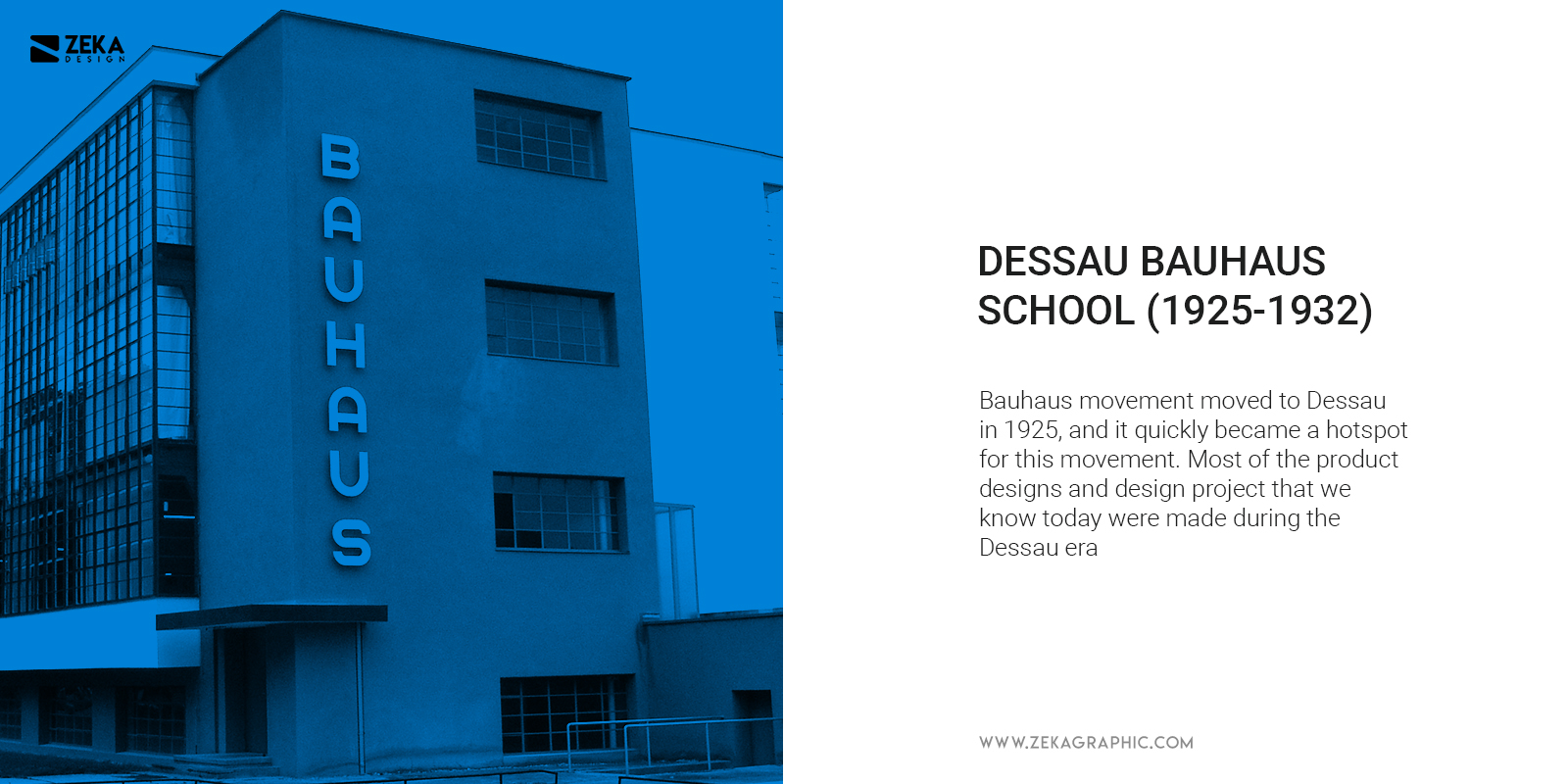 Dessau Bauhaus School Design History