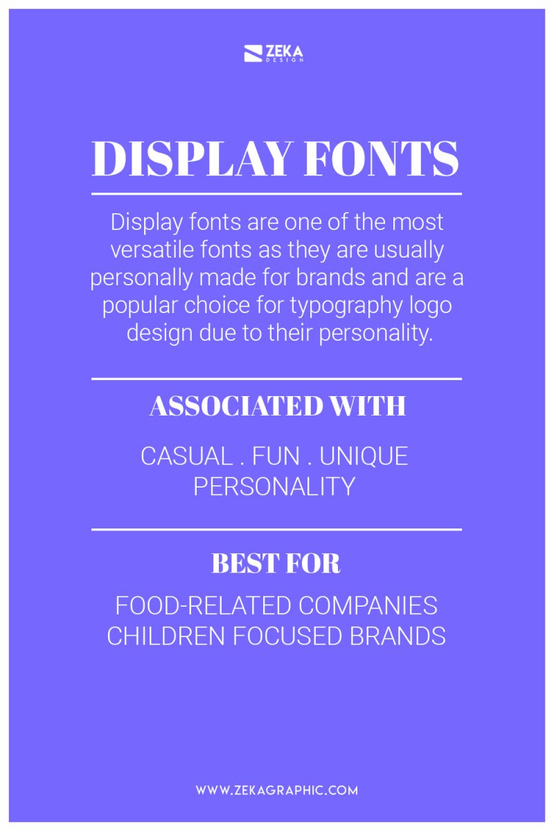 Font Psychology in Graphic Design - Zeka Design