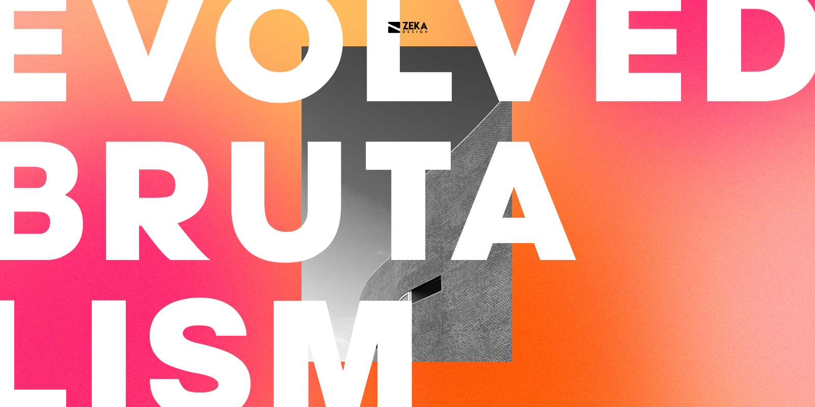 Evolved Brutalism Typography Design Trends 2021