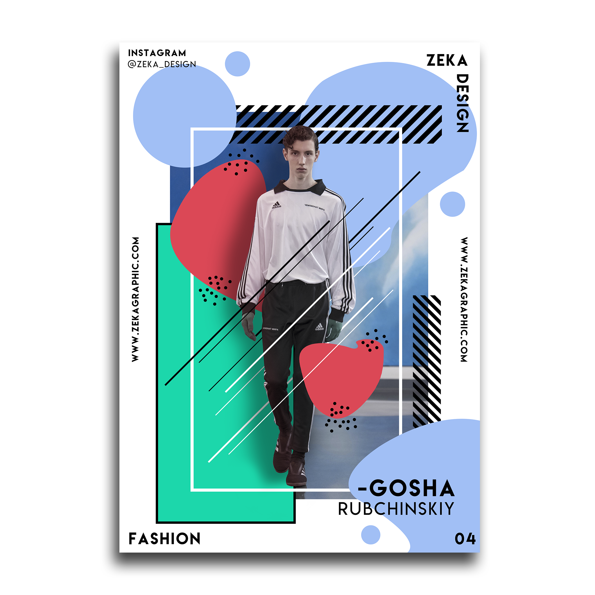 Fashion Poster Design Collection Zeka Design