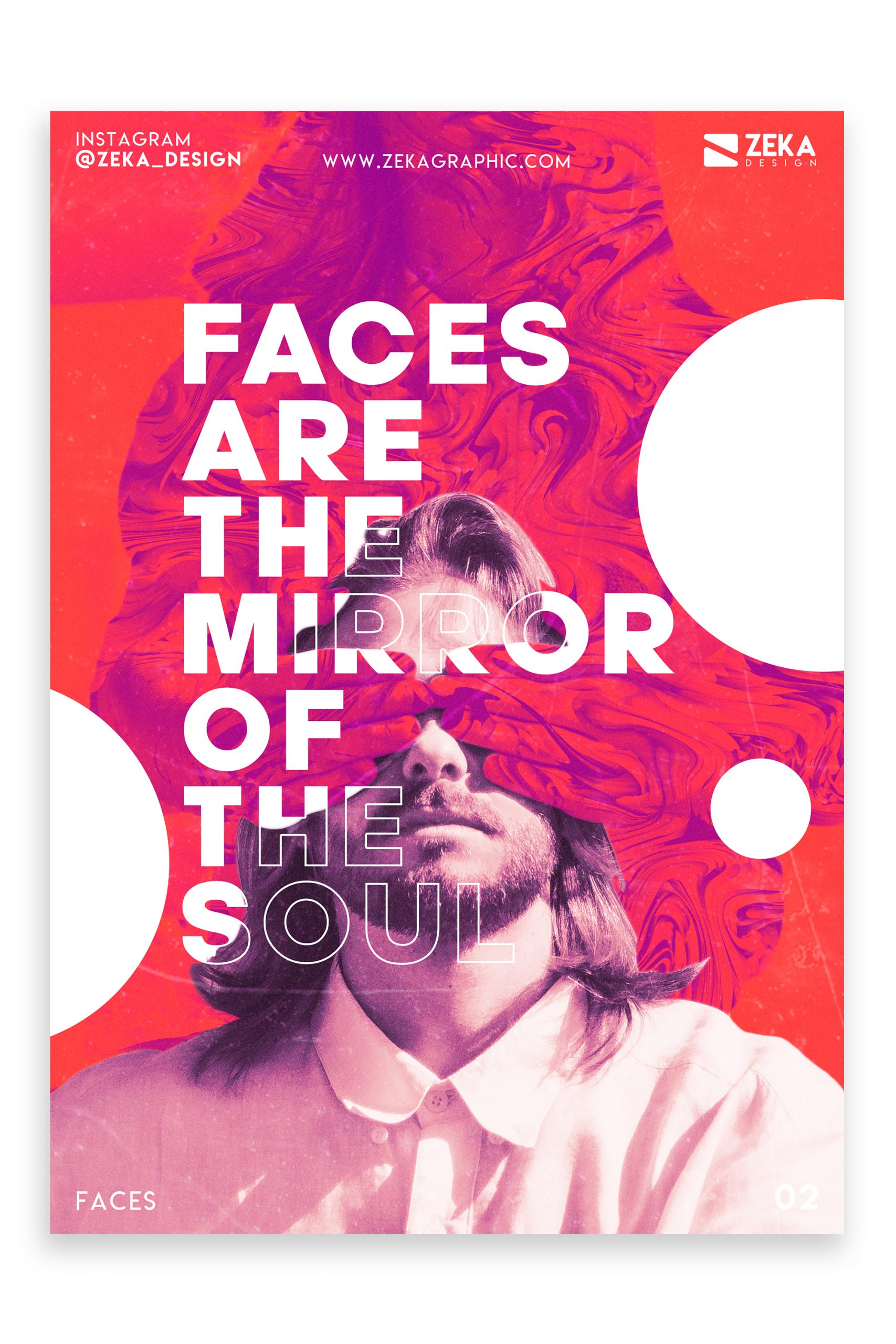 Faces Poster Design Inspiration Graphic Design Portfolio 2