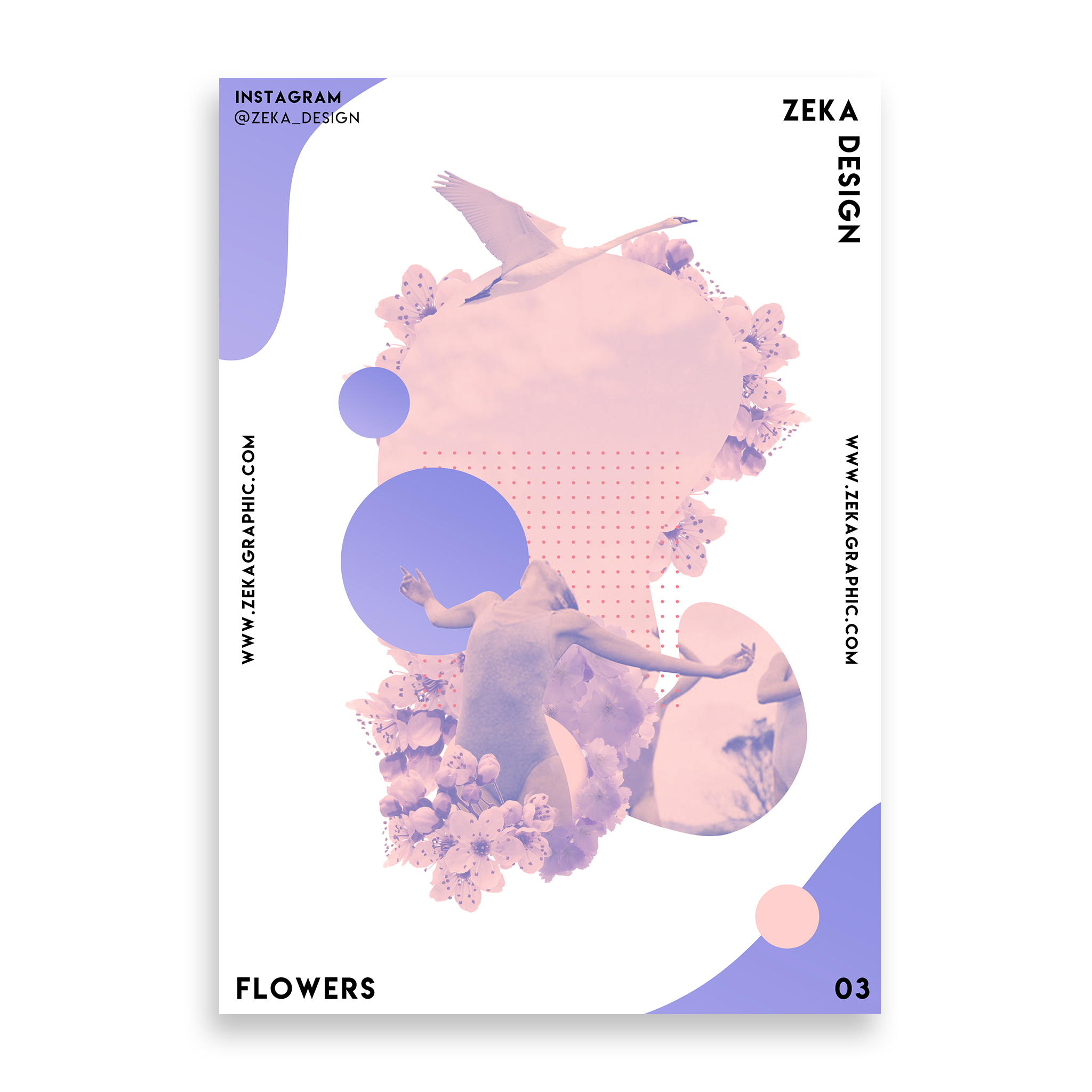 Flowers Poster Design Collection Zeka Design