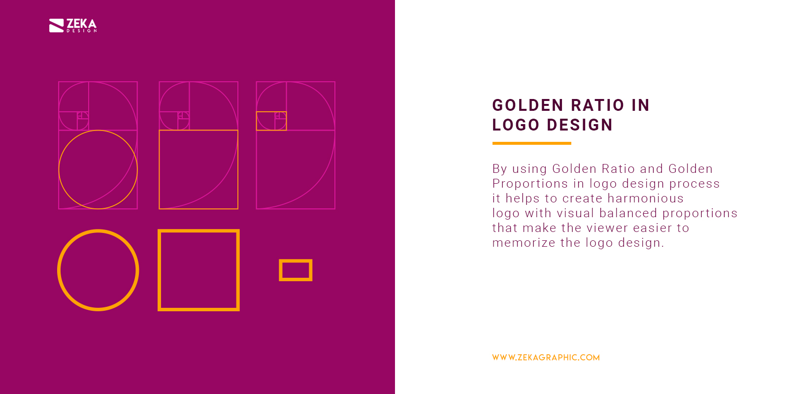 Hos To Use Golden Ratio in Logo Design Explained