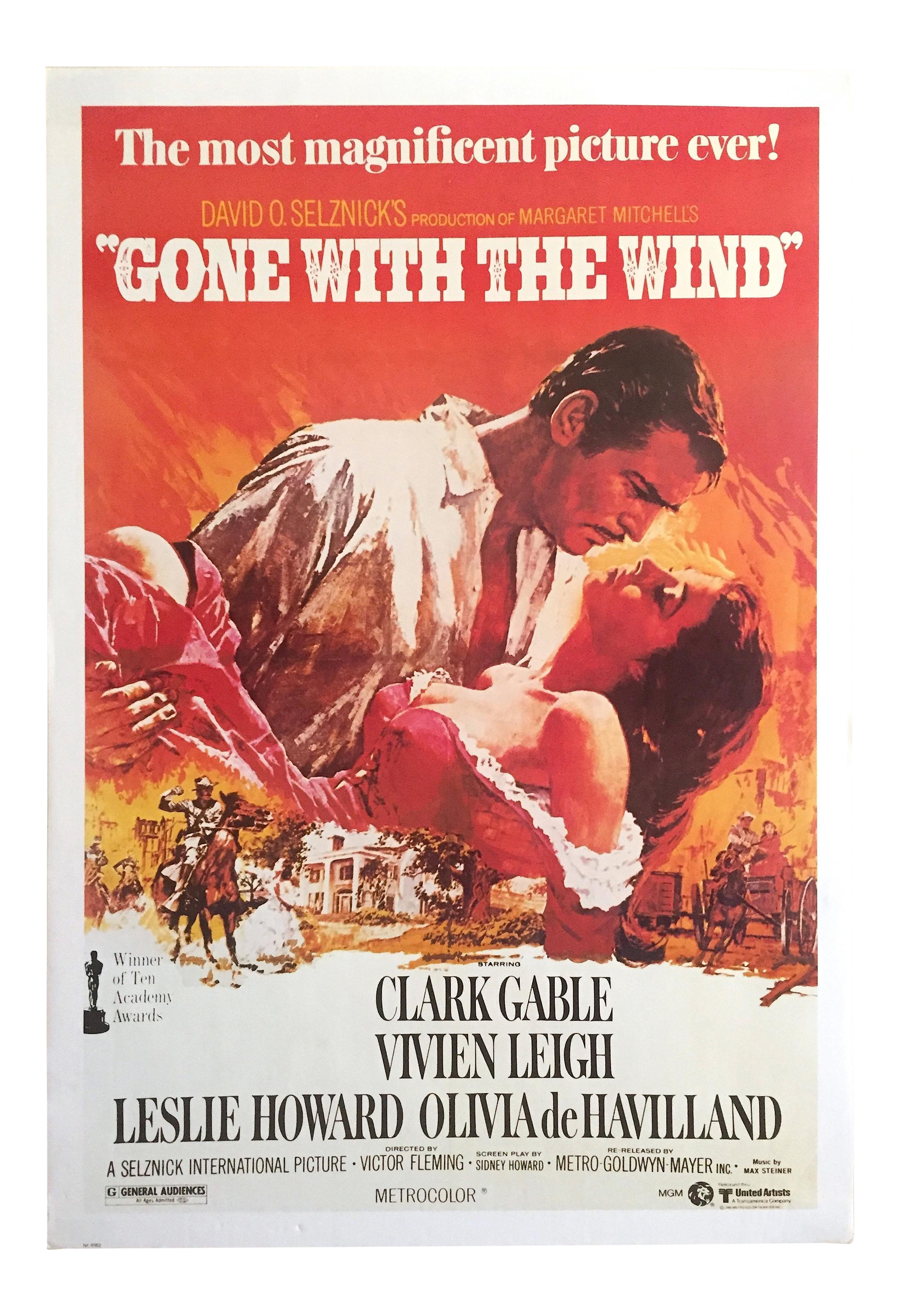 Gone With the wind movie poster design