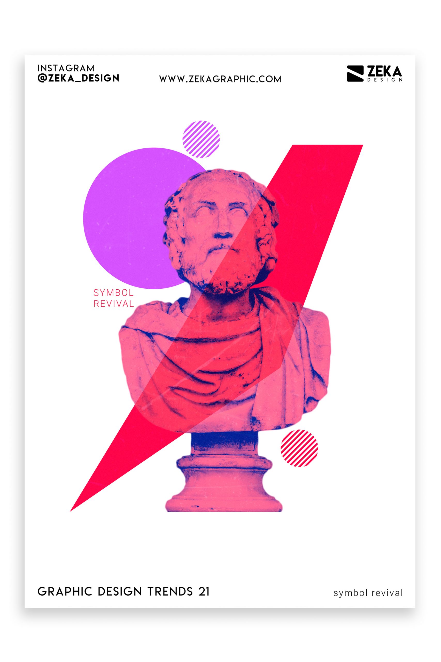 Graphic Design Trends 2021 Symbol Revival Poster