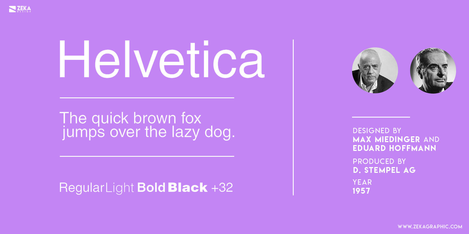 Helvetica Typography History 1950 Typefaces