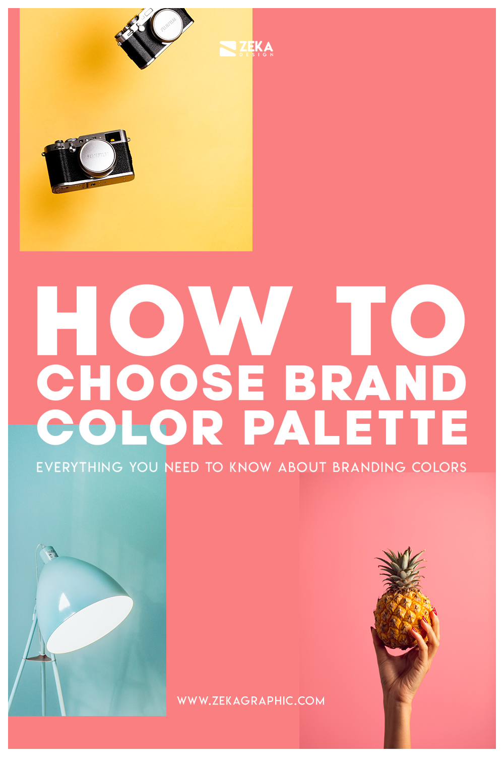 How To Choose Brand Color Palette Graphic Design Blog Pinterest