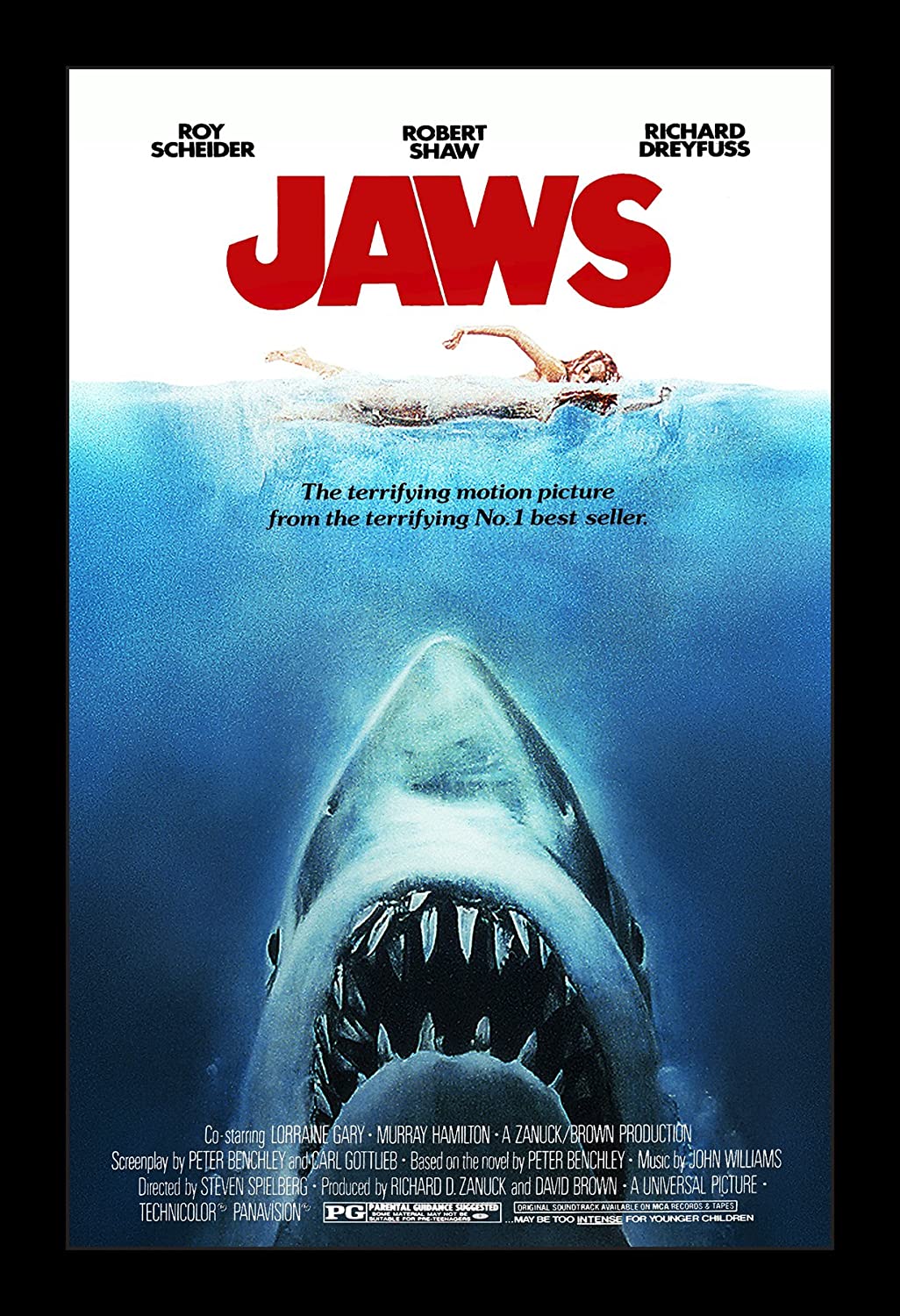 Jaws Movie Poster Design