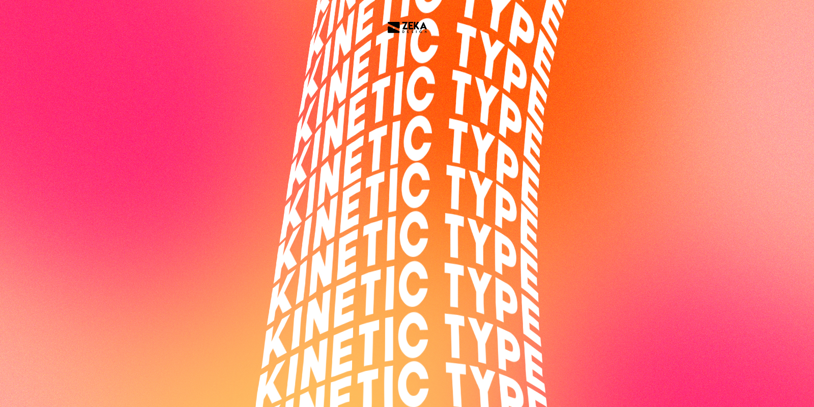 Kinetic Type Typography Design Trends 2021