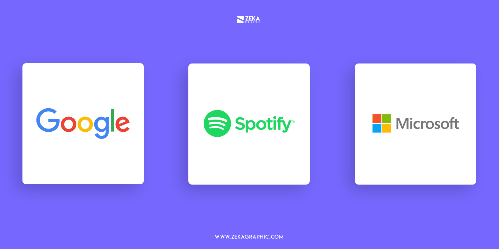 Logo Design Using Sans Serif Font Typography