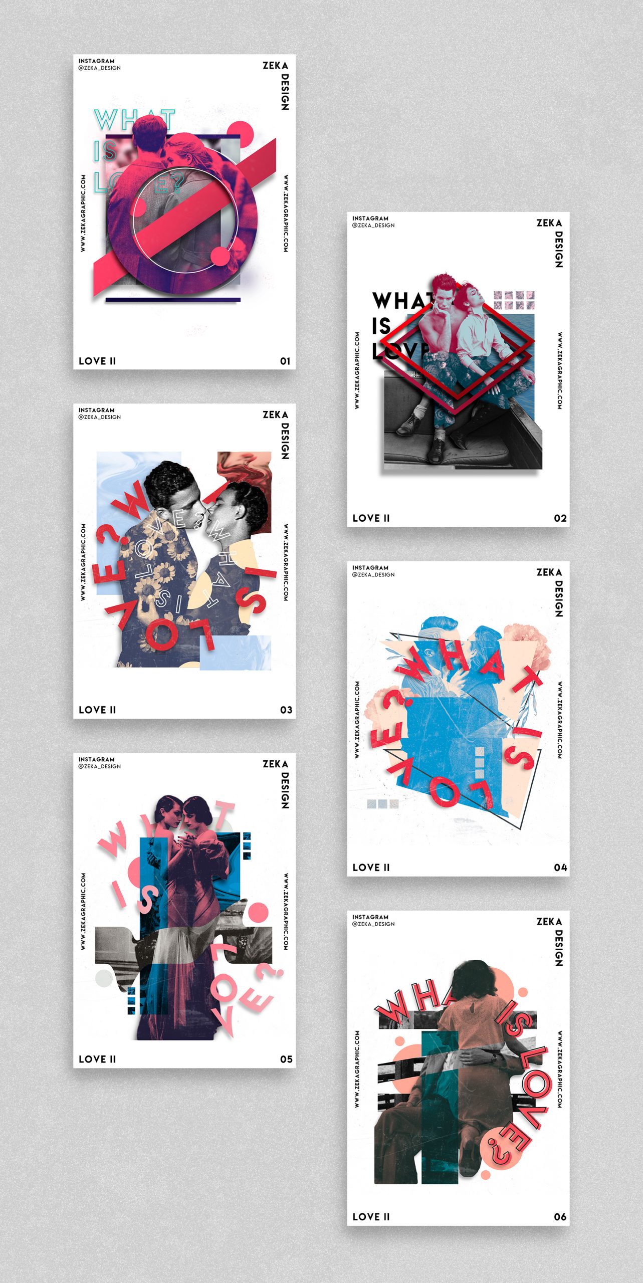 Love Poster Design Collection Zeka Design