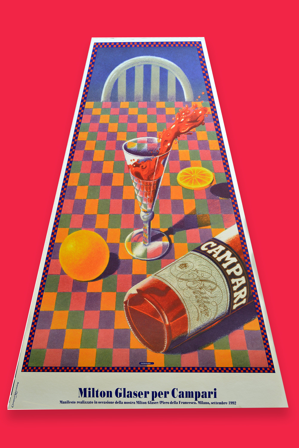 Milton Glaser Campari Poster Design Inspiration