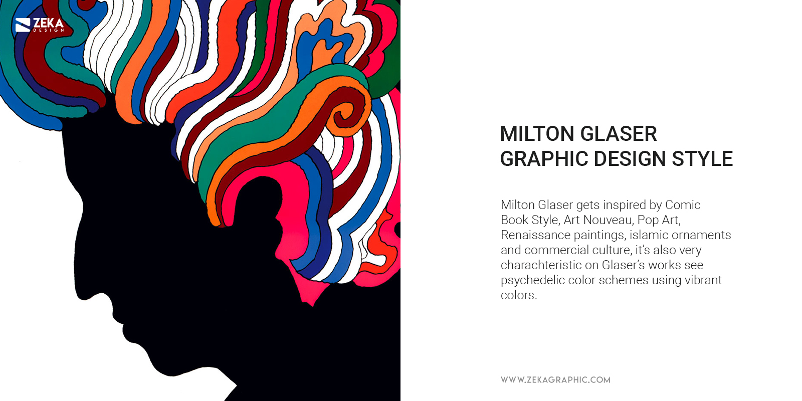 Milton Glaser Graphic Design Style and Inspiration