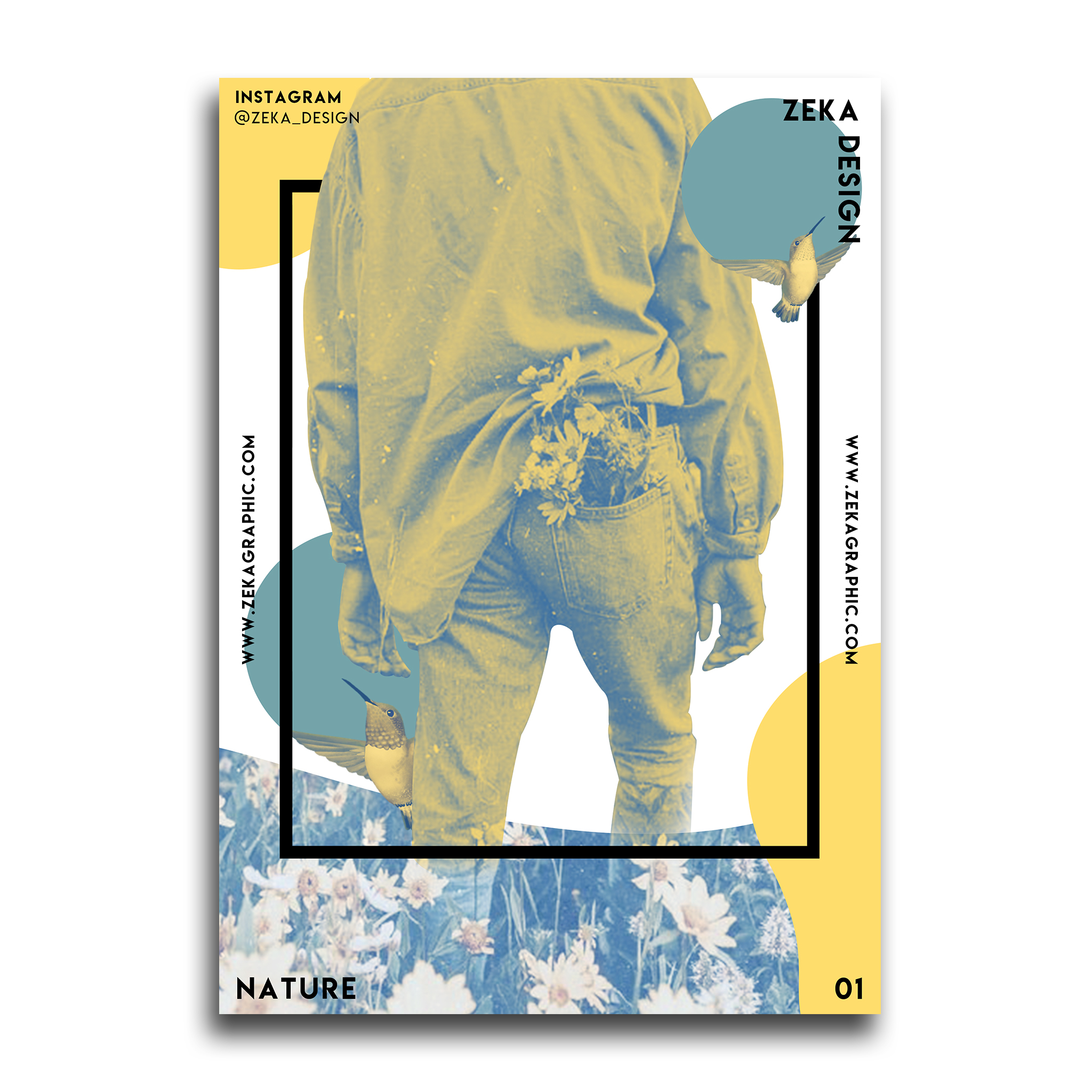 Nature Poster Design Collection Zeka Design