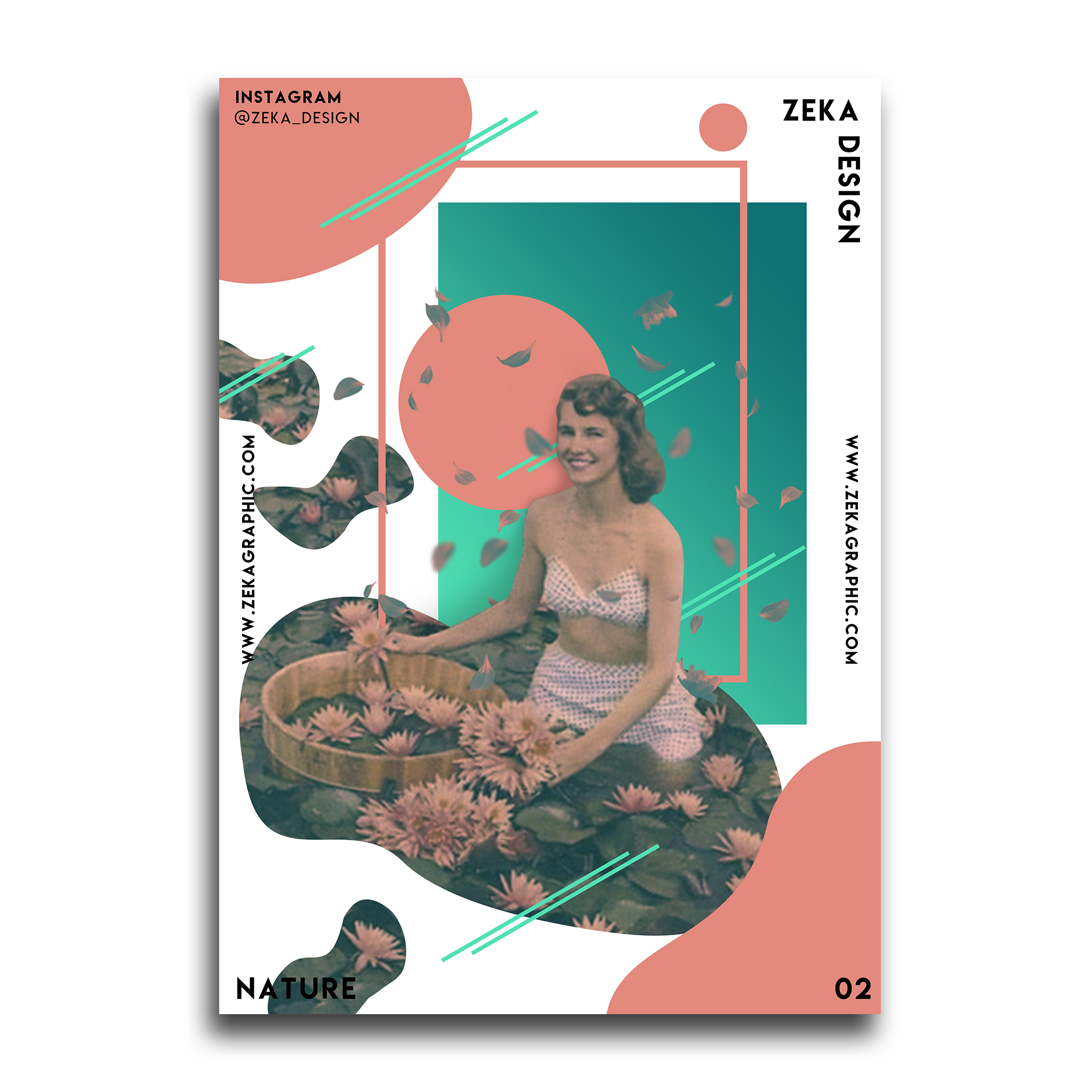 Nature Poster Design Collection Zeka Design