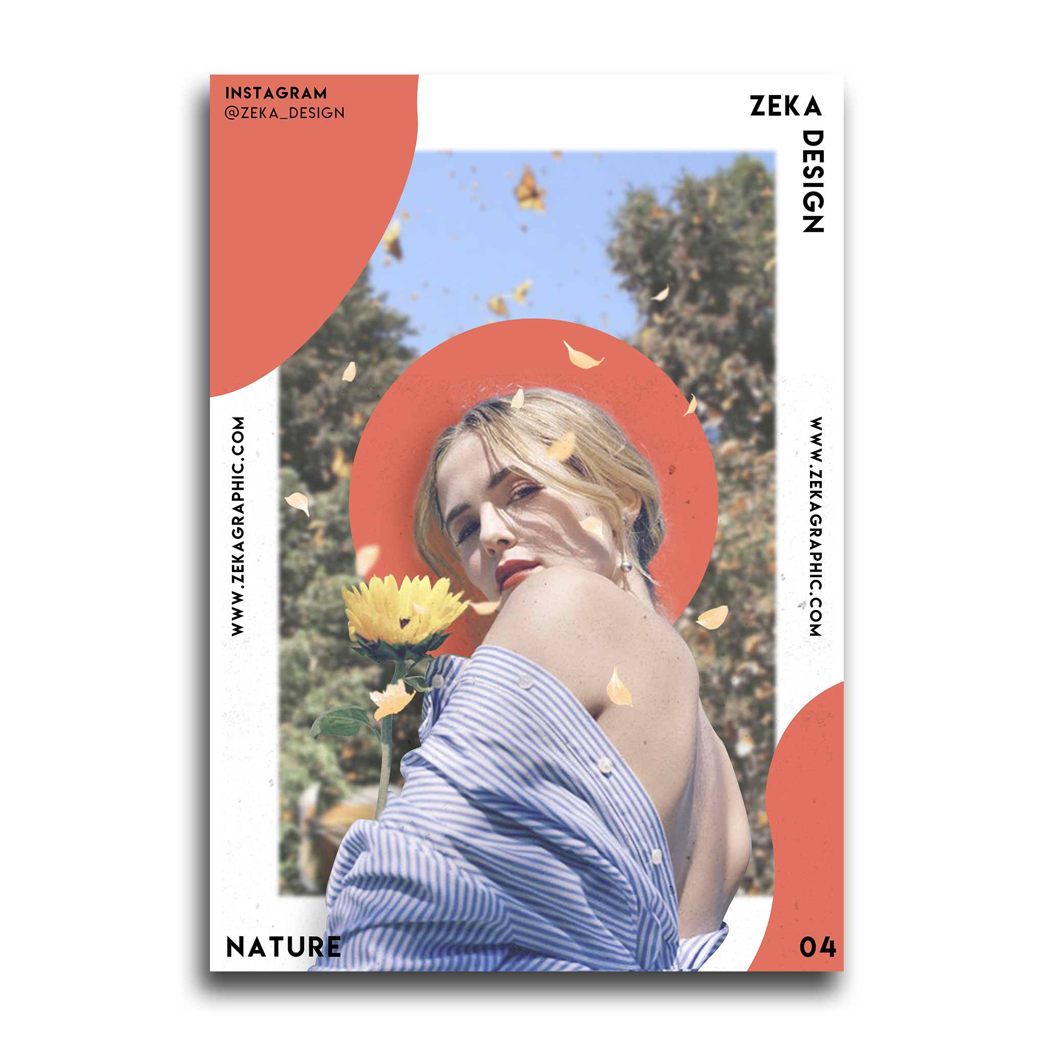 Nature Poster Design Collection Zeka Design