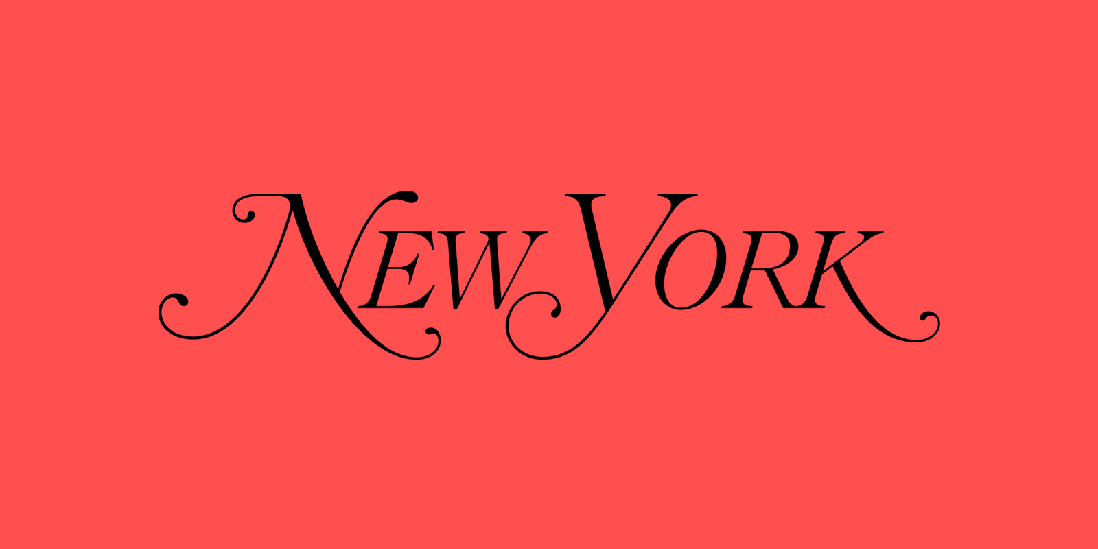 New York Magazine Logo Design Inspiration by Milton Glaser