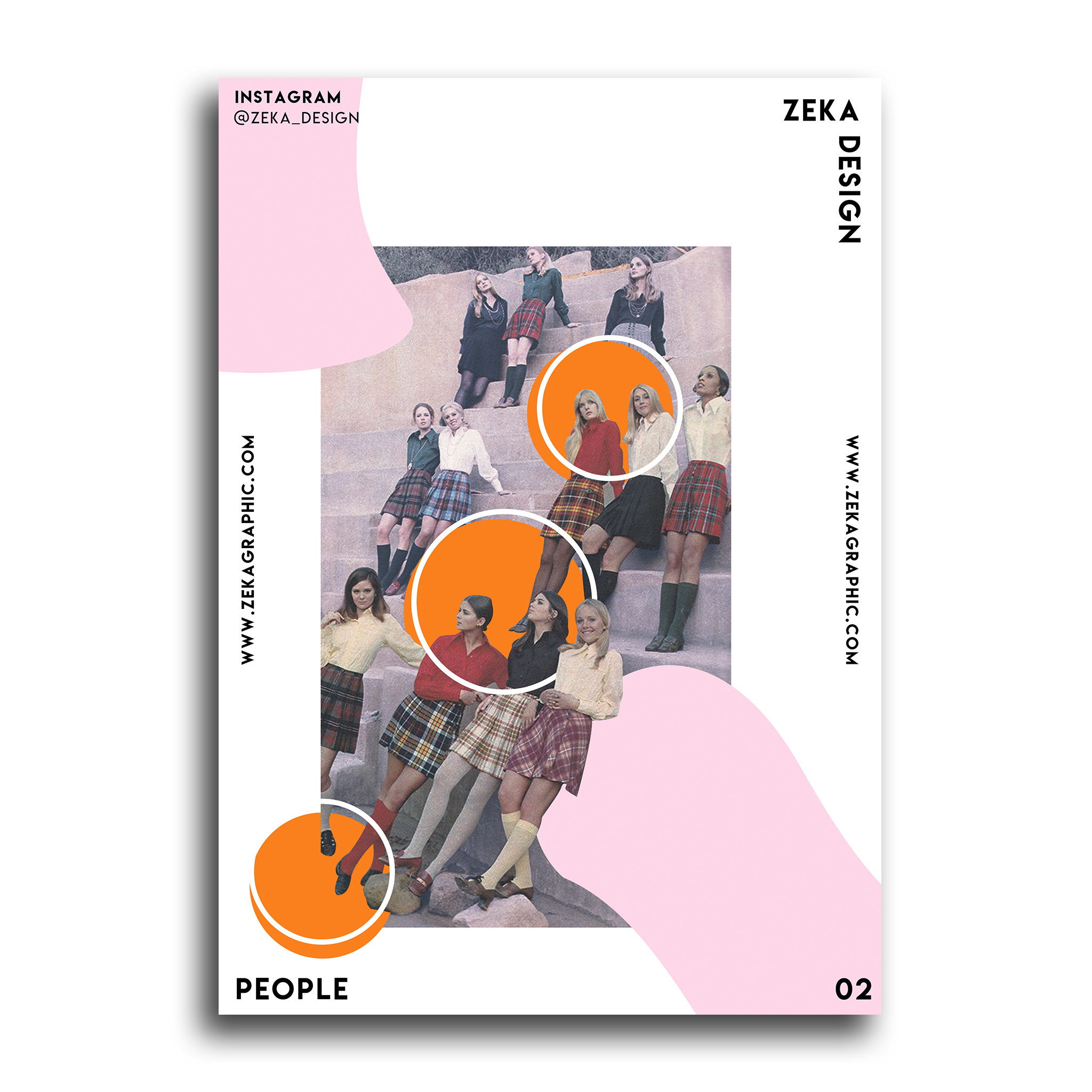 People Poster Design Collection Zeka Design