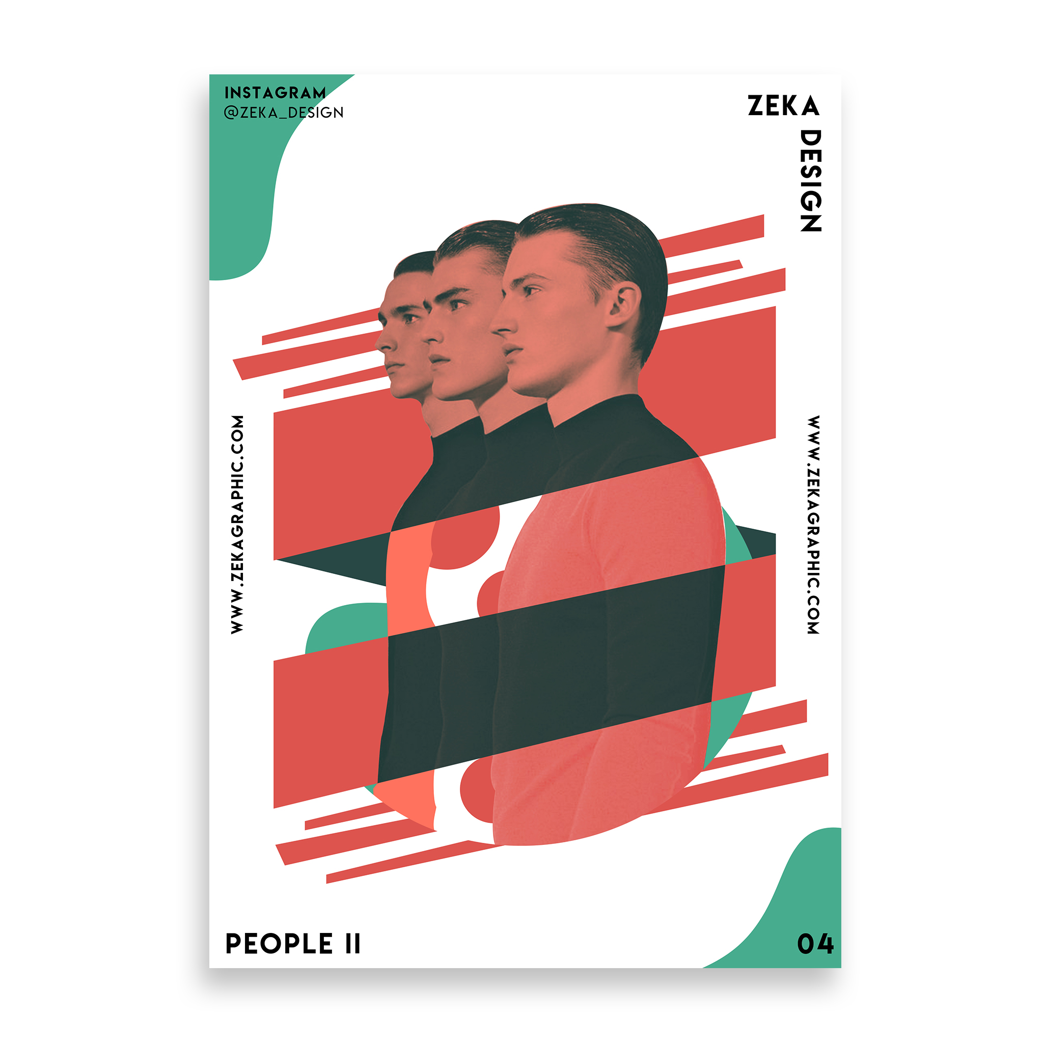 People 2 Poster Design Collection Zeka Design