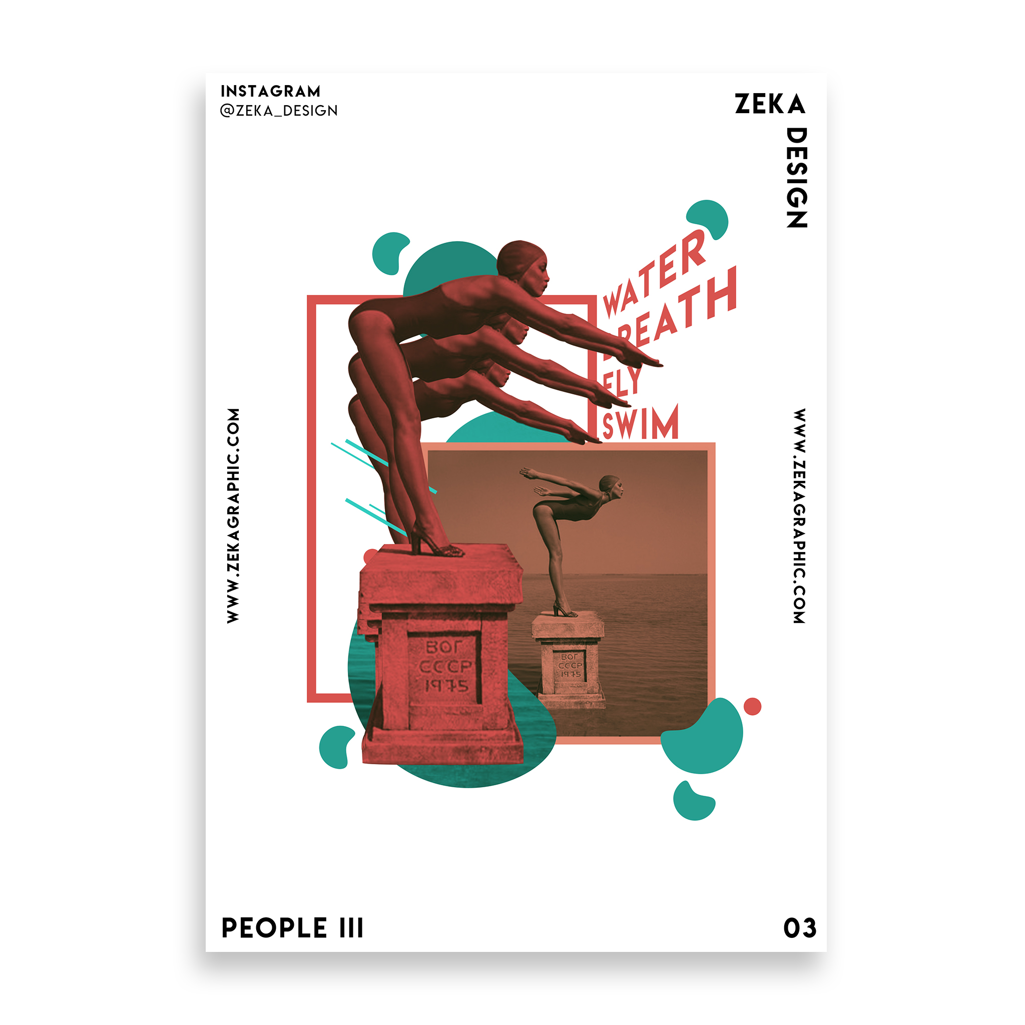 People 3 Poster Design Collection Zeka Design