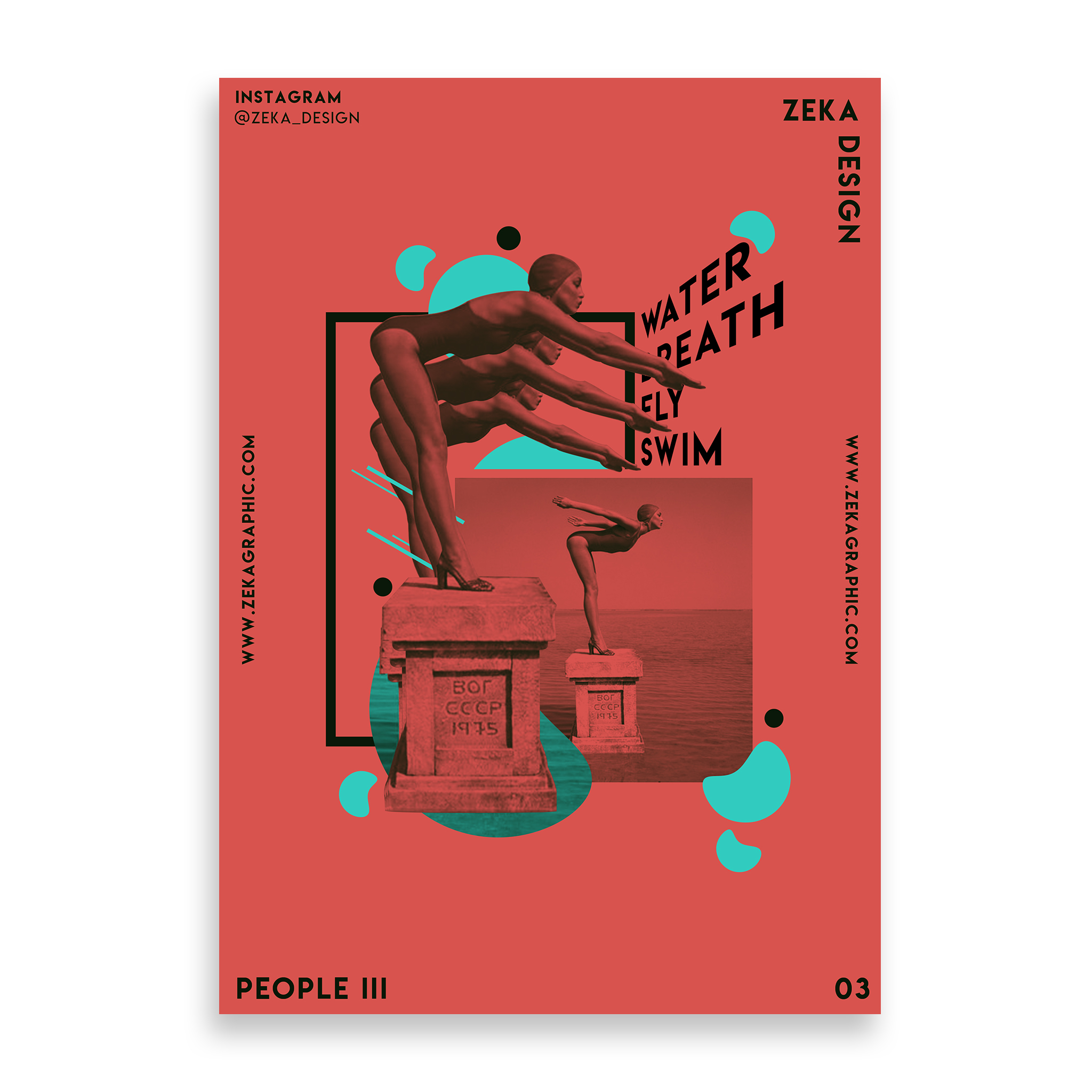 People 3 Poster Design Collection Zeka Design