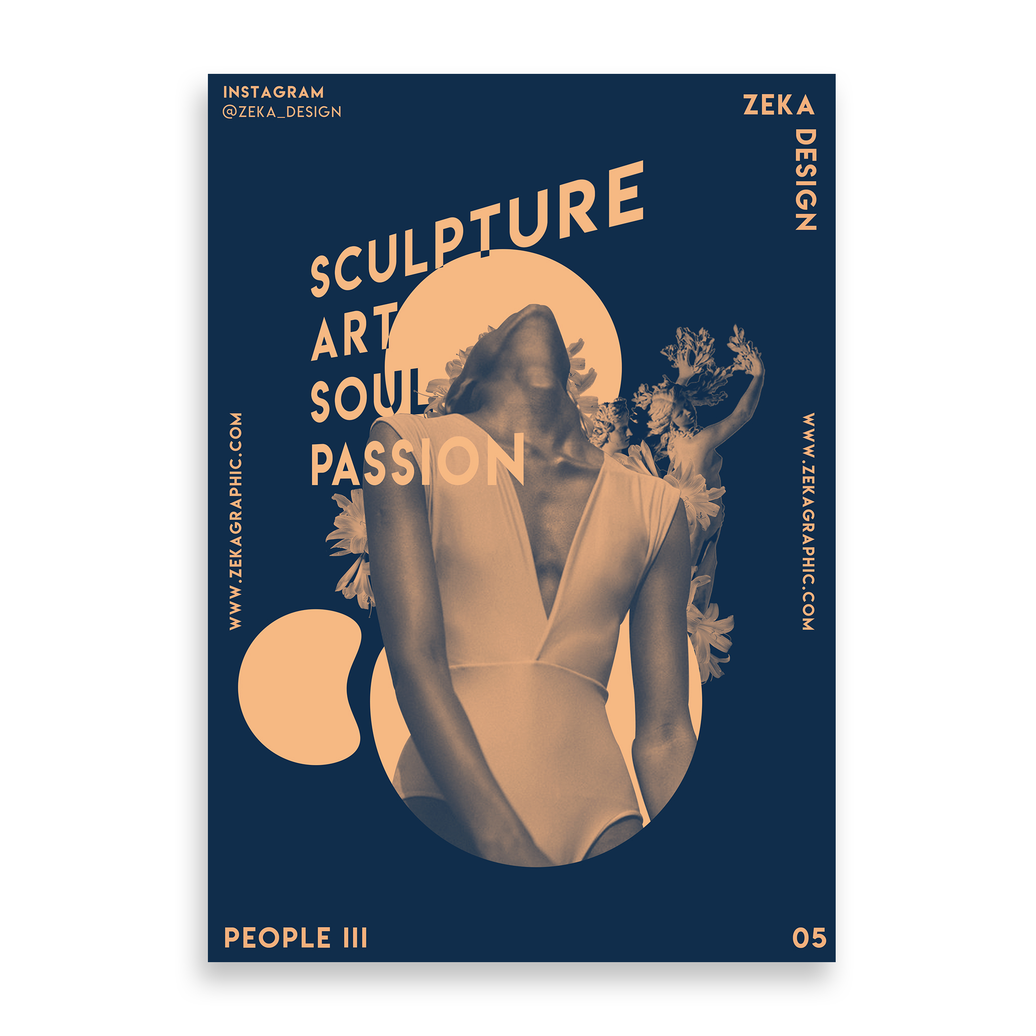 People 3 Poster Design Collection Zeka Design