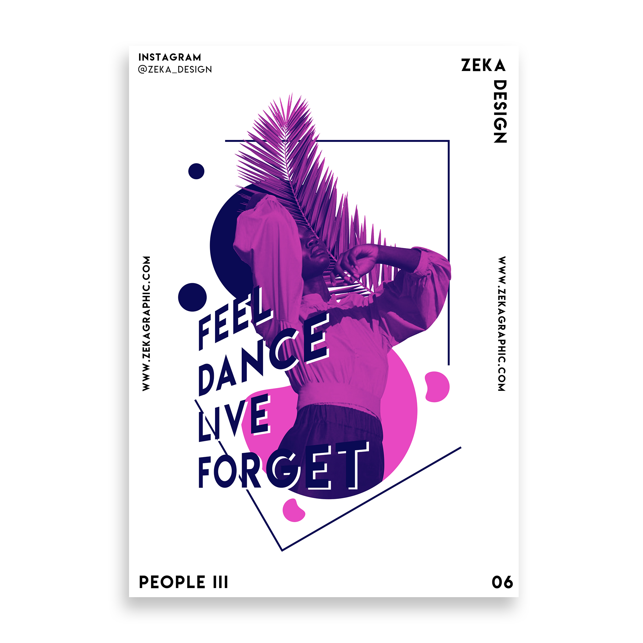 People 3 Poster Design Collection Zeka Design