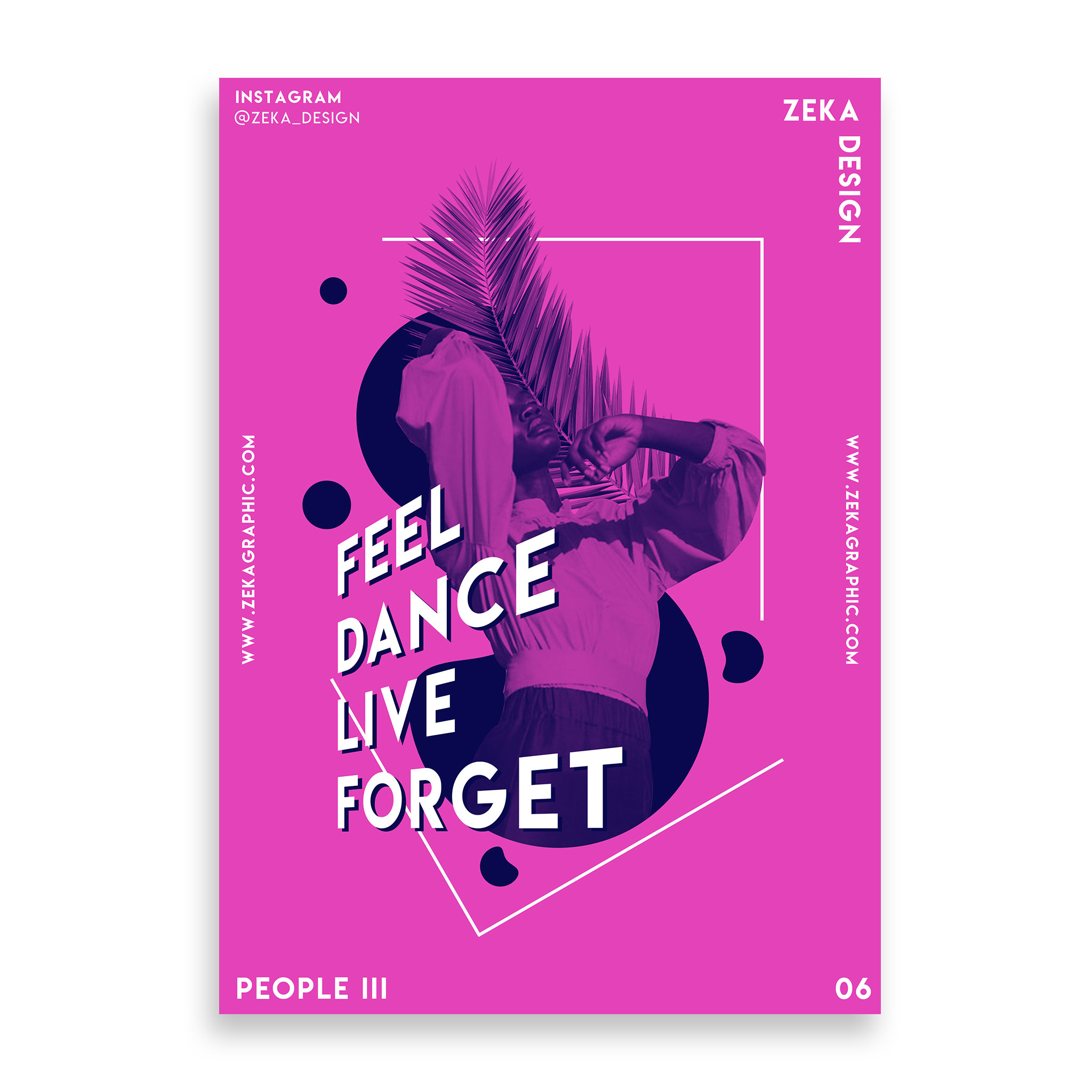 People 3 Poster Design Collection Zeka Design
