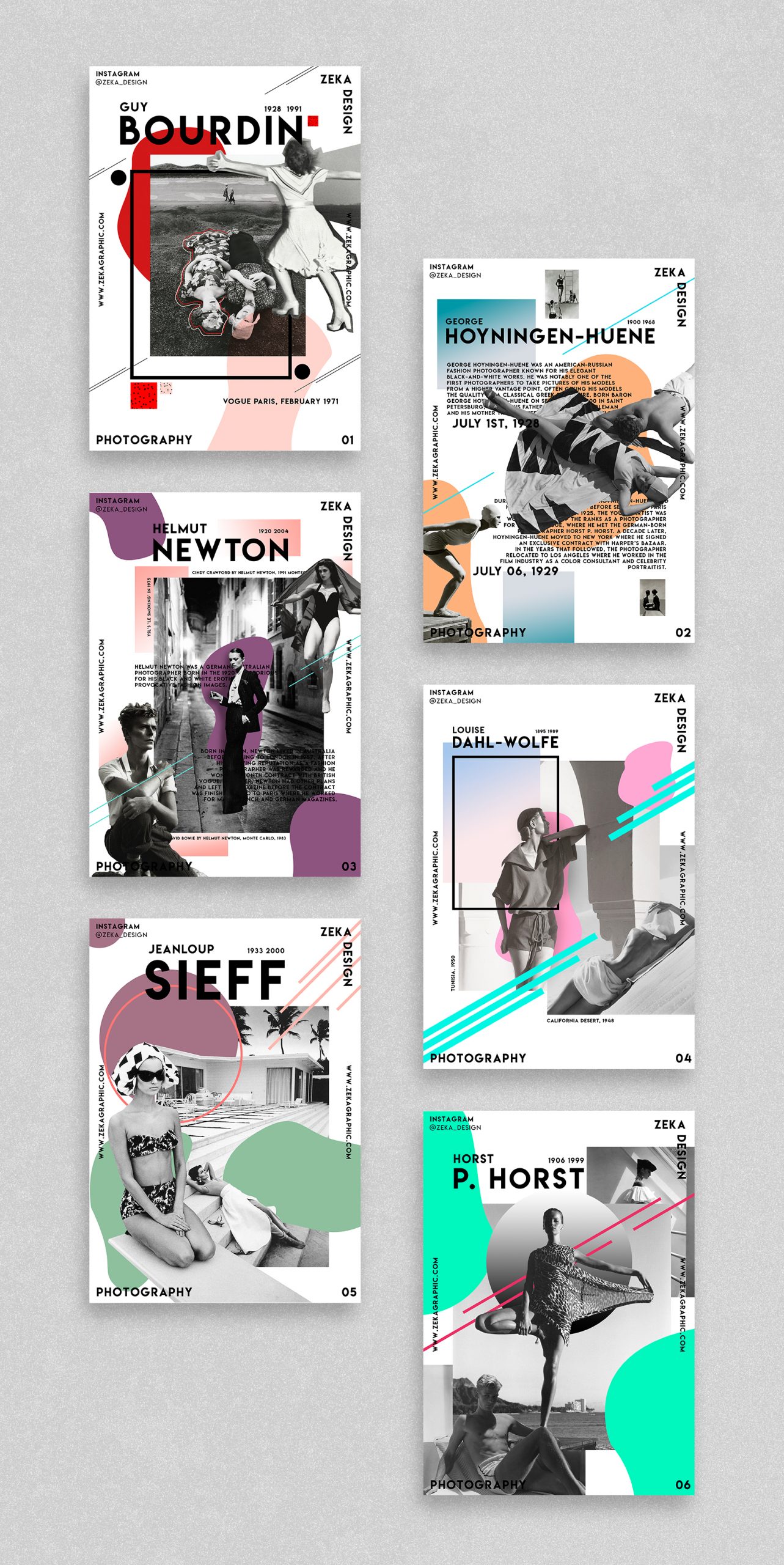 Photography Poster Design Collection Zeka Design