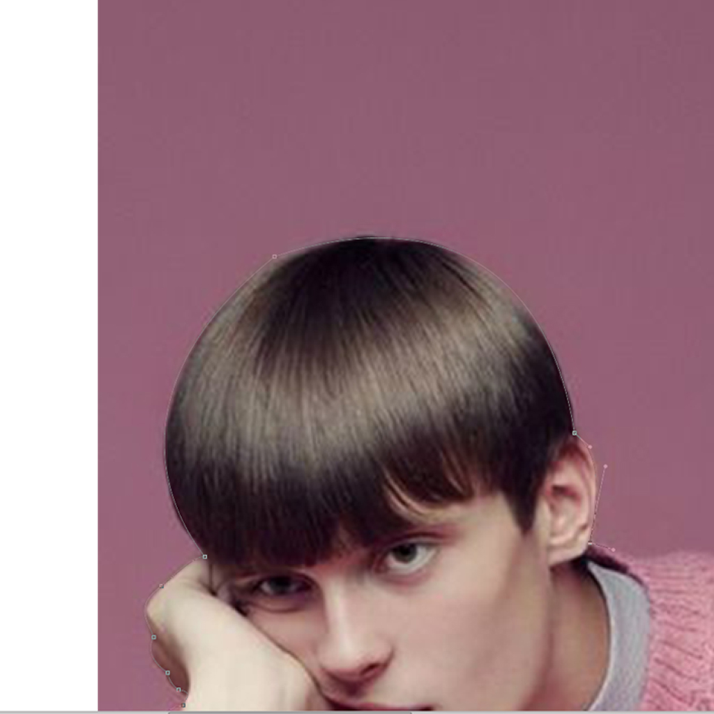 How To Cut Hair Using Pen Tool on Adobe Photoshop Tutorial