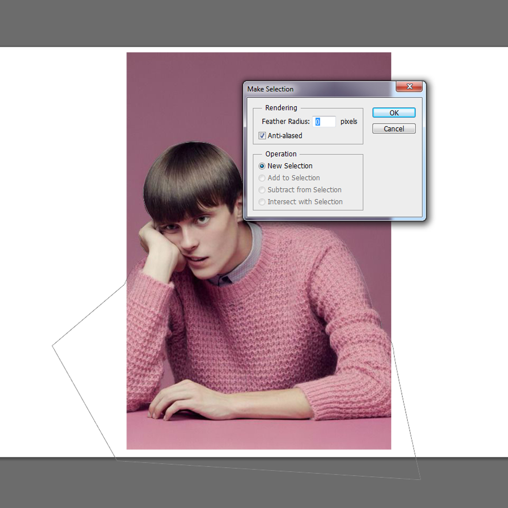 How To Cut Hair Using Pen Tool on Adobe Photoshop Tutorial