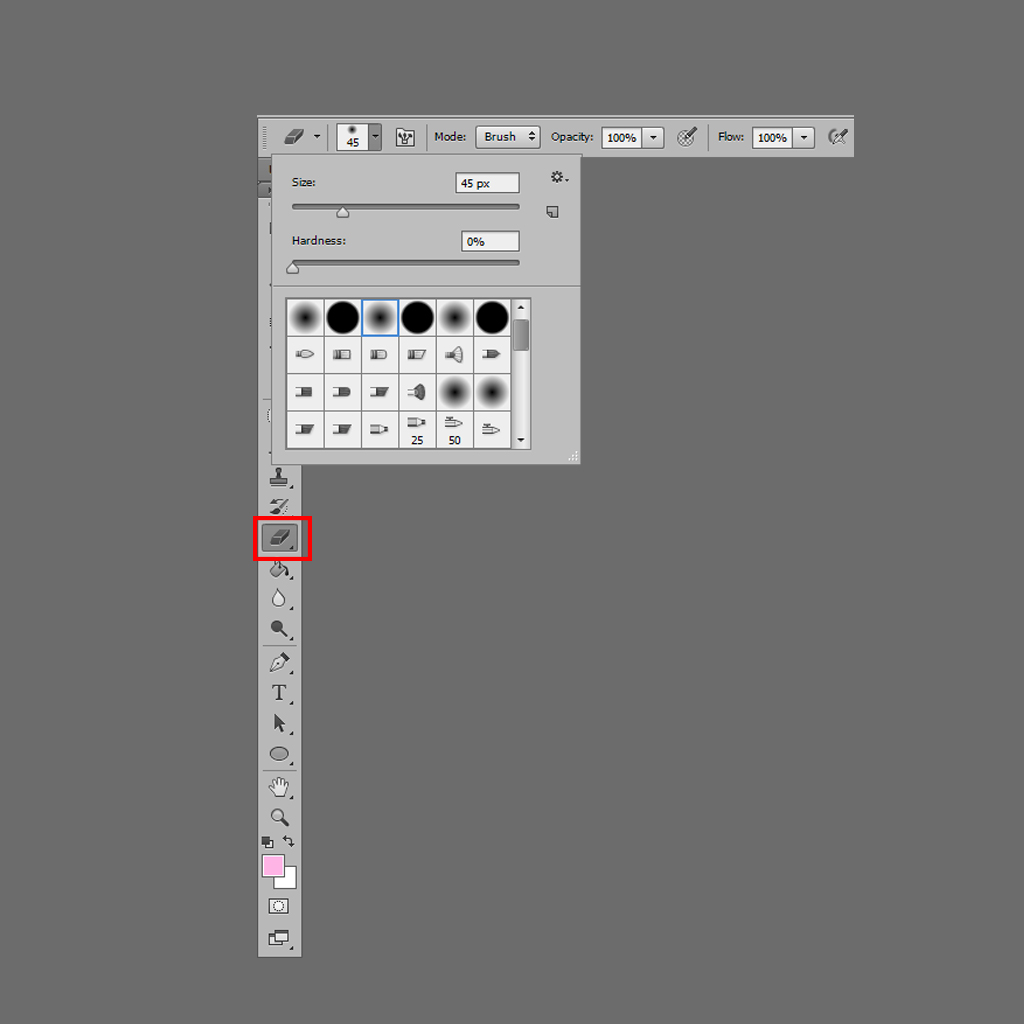 How To Cut Hair Using Background Eraser Tool on Adobe Photoshop Tutorial