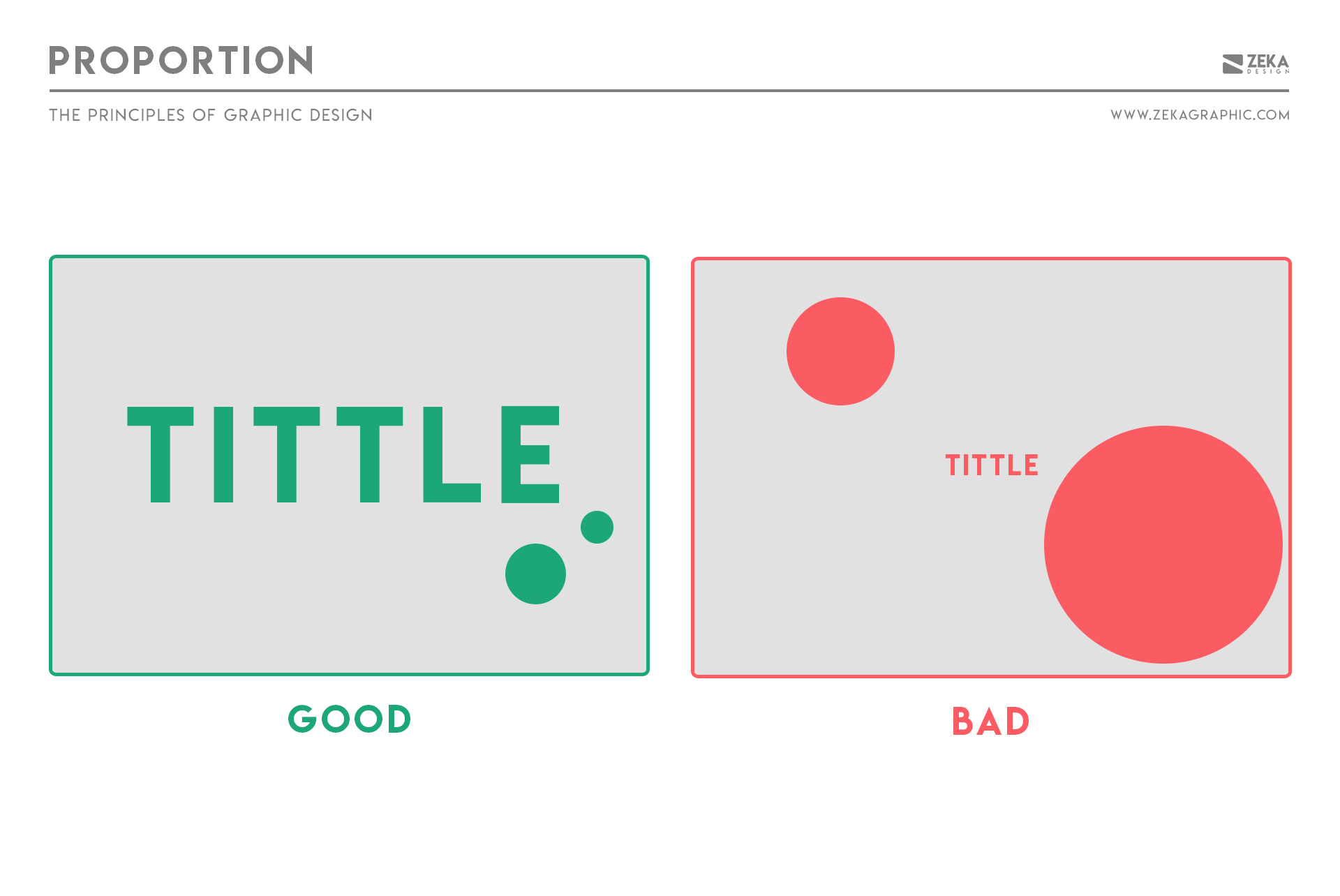 Proportion Principle in Graphic Design