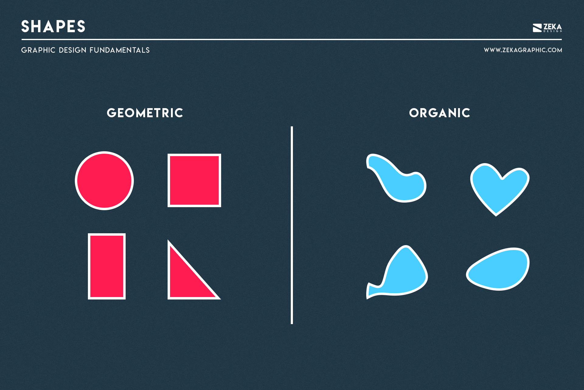 Shapes Graphic Design Fundamental Elements