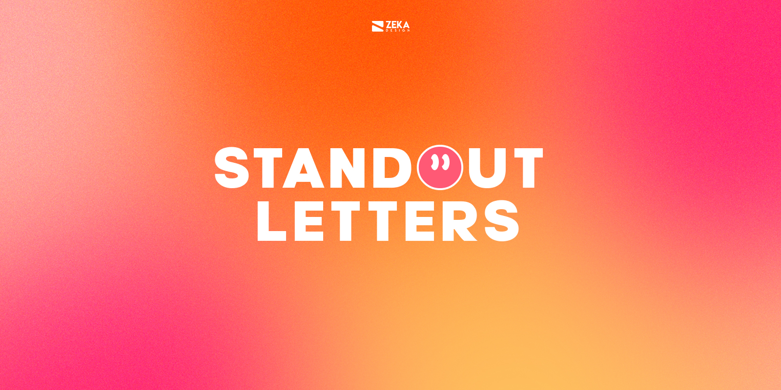 Standout Letters Typography Design Trends 2021
