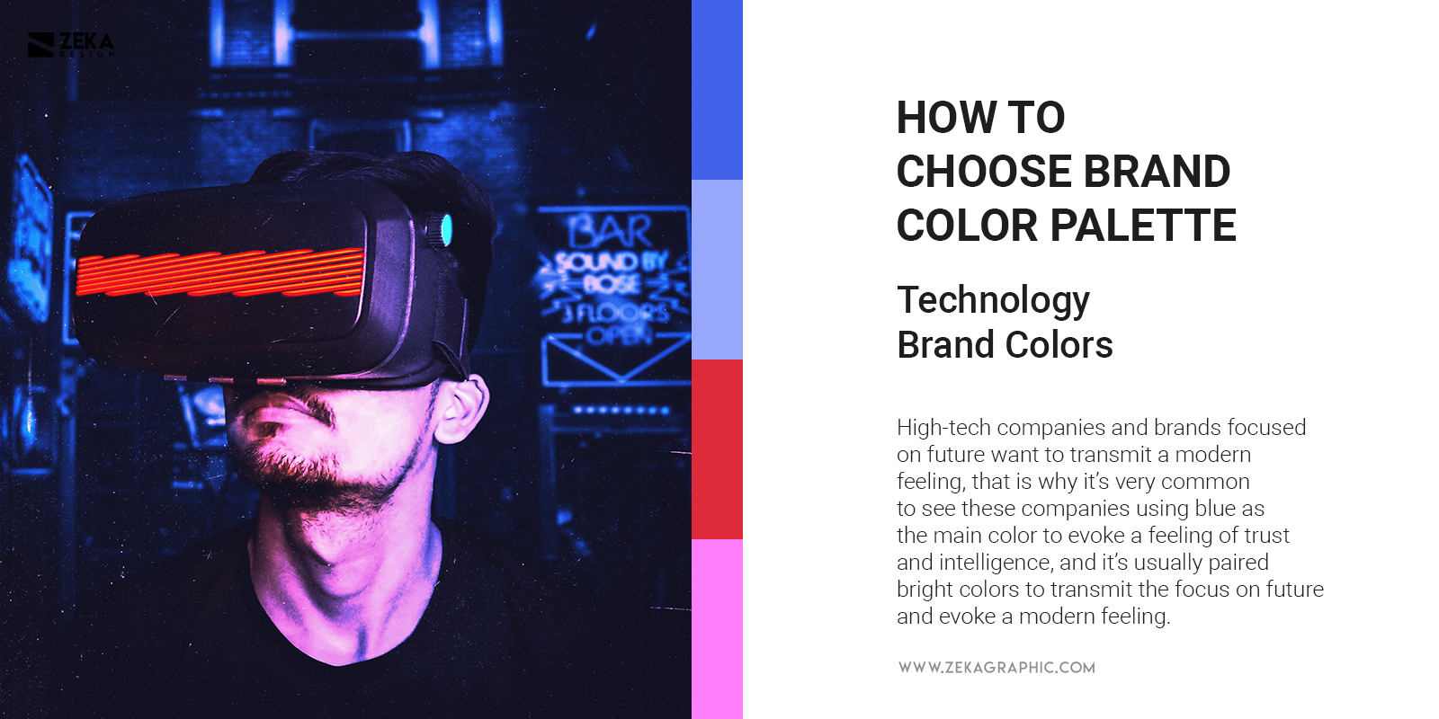 Technology And Modern Brand Colors Trend Branding Tips