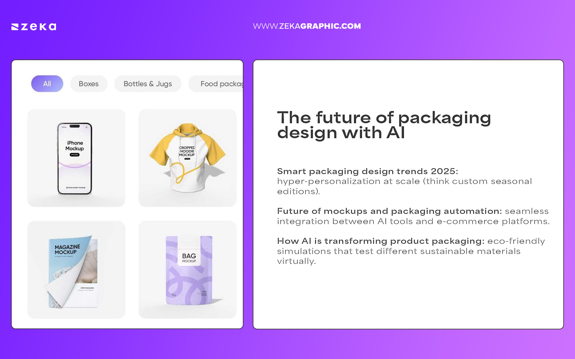 The future of packaging design with AI