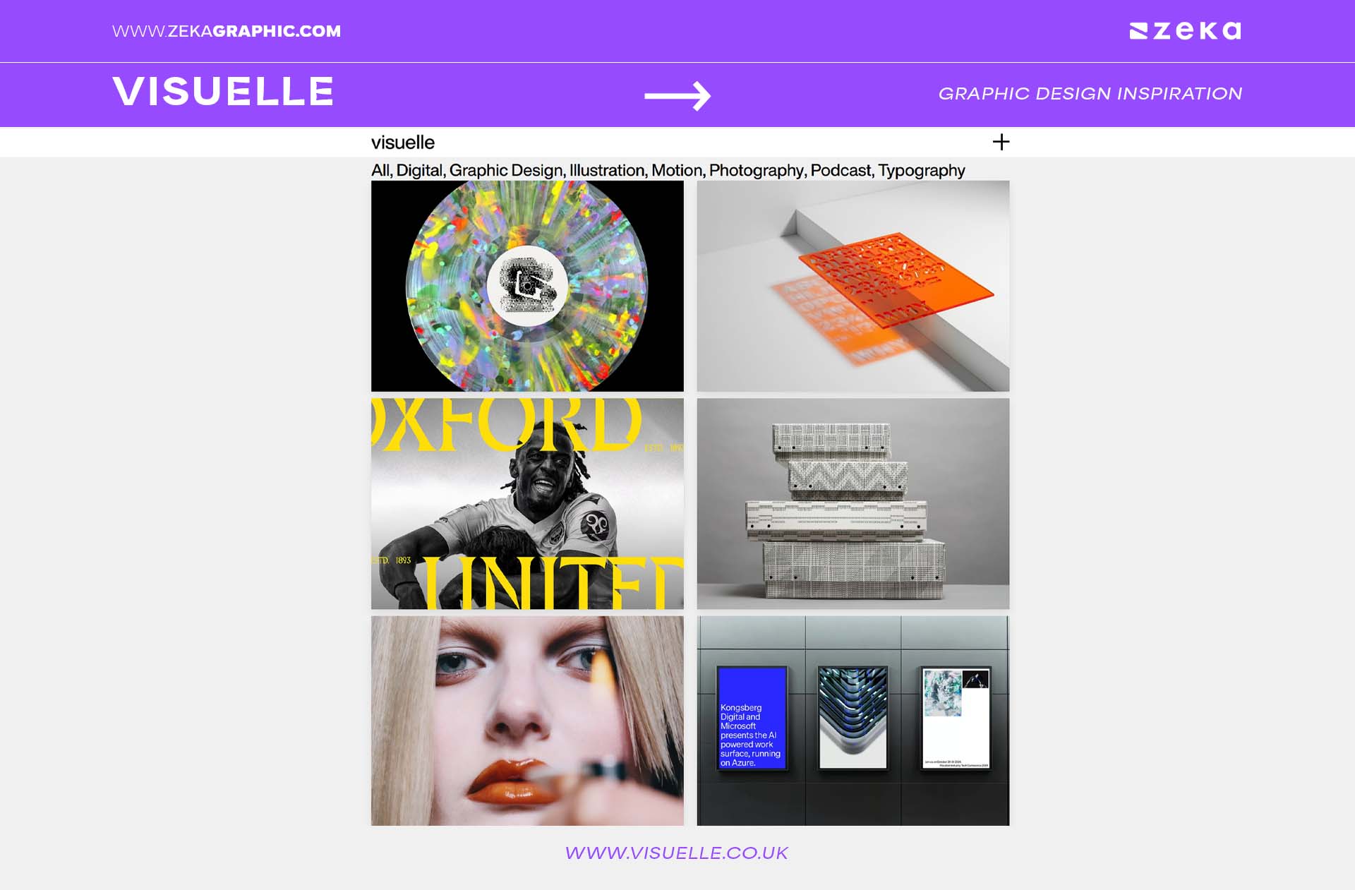 Visuelle Graphic Design Inspiration