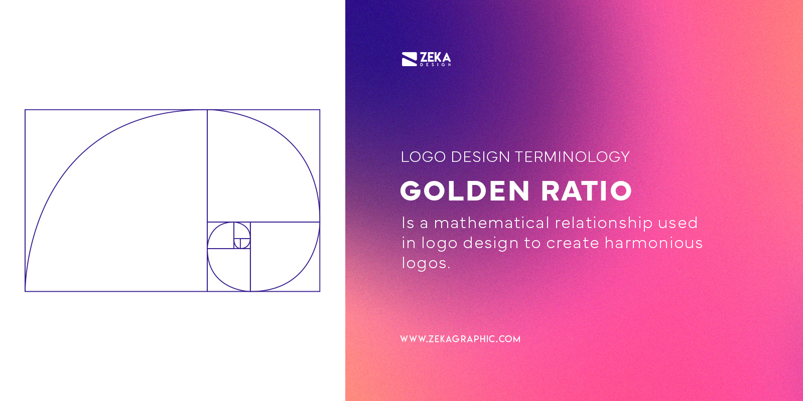 What is a Golden Ratio Logo Design Terms