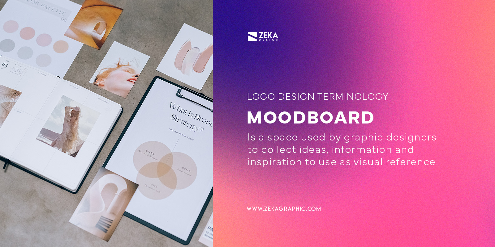 What is a Moodboard Logo Design Terms